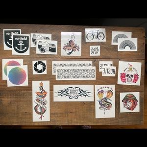 Tattly temporary tattoos - NPR & general hipster